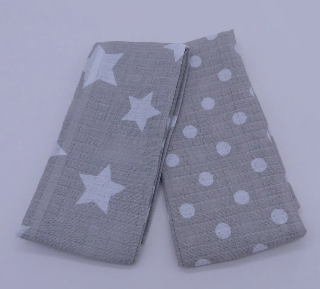 Newborn Baby Muslin Flat Squares Muslin Swaddle Wrap Diapers